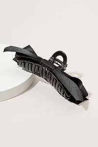 Felicity Fabric Bow Large Side Hair Claw