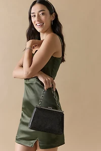 Stella Rhinestone Chain Strap Clutch Handbag