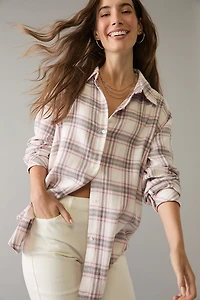 Kimmie Plaid Button Down Shirt