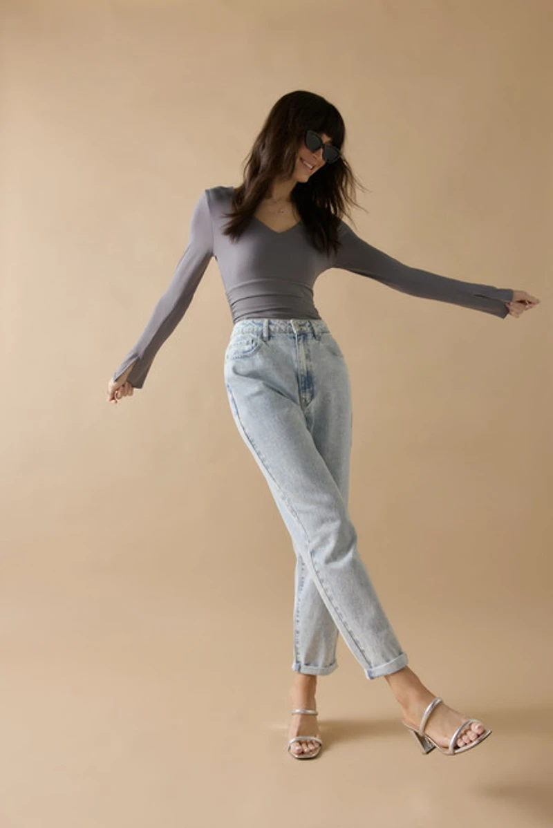Deedee V Neck Bodysuit