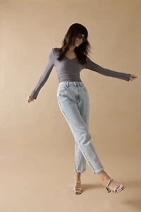 Deedee V Neck Bodysuit