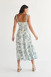 Martina Floral Midi Dress