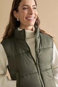 Lea Nylon Puffer Vest