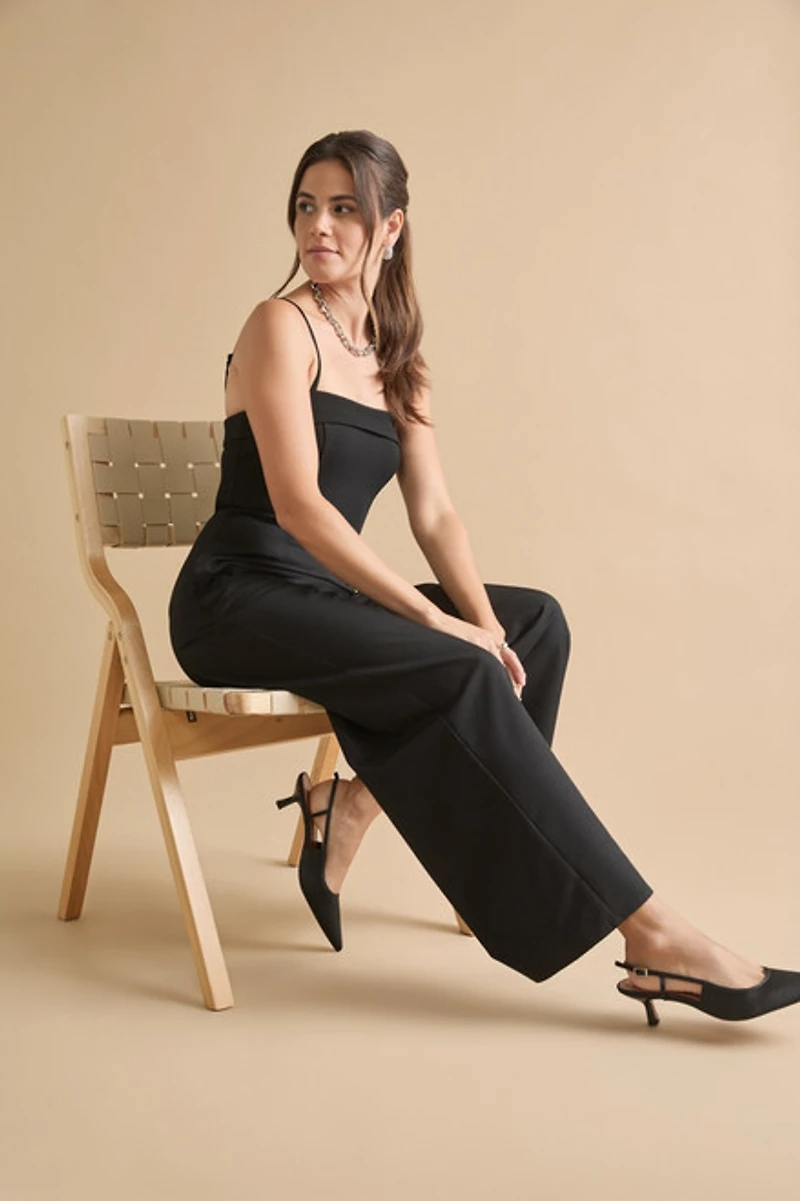 Valerie Square Neck Jumpsuit