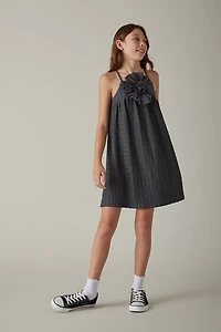 Hello Franki Rosette Tank Dress for Girls