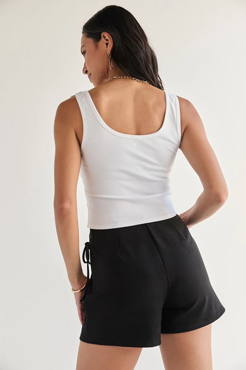 Miranda Faux Suede Skort