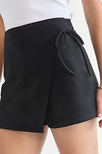 Miranda Faux Suede Skort