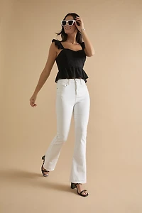 Haley Crochet Trim Blouse