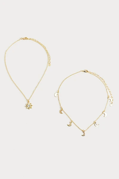 Hello Franki Celestial Necklace Duo for girls