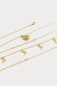 Hello Franki Celestial Necklace Duo for girls
