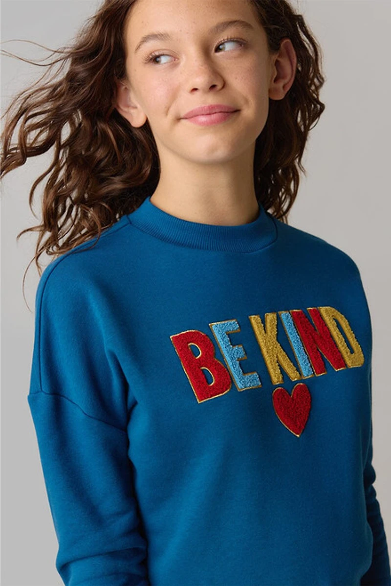 Hello Franki Lx Be Kind Sweatshirt for girls