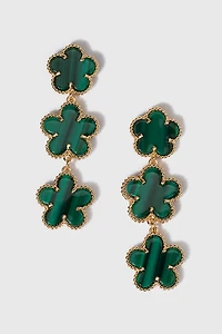 Stephania Flower Earrings