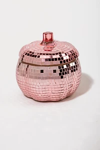 Shimmer Disco Pumpkin 12oz Double Wick Scented Candle