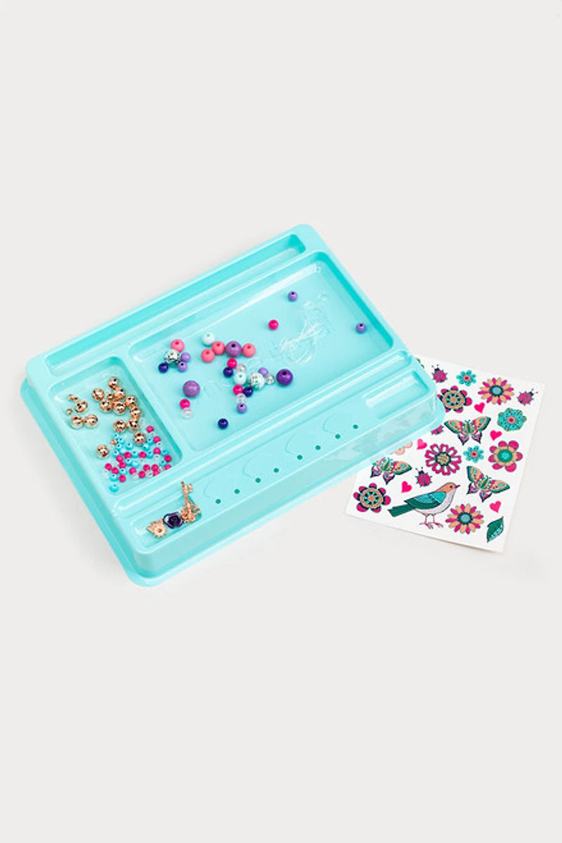 Hello Franki Make It Real: Bedazzled Charm Bracelets Kit for girls