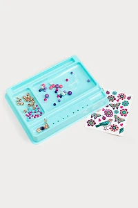 Hello Franki Make It Real: Bedazzled Charm Bracelets Kit for girls