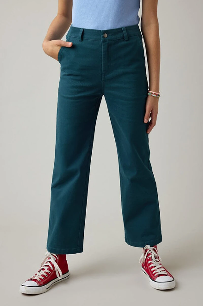 Hello Franki Wide Leg Crop Pant for girls