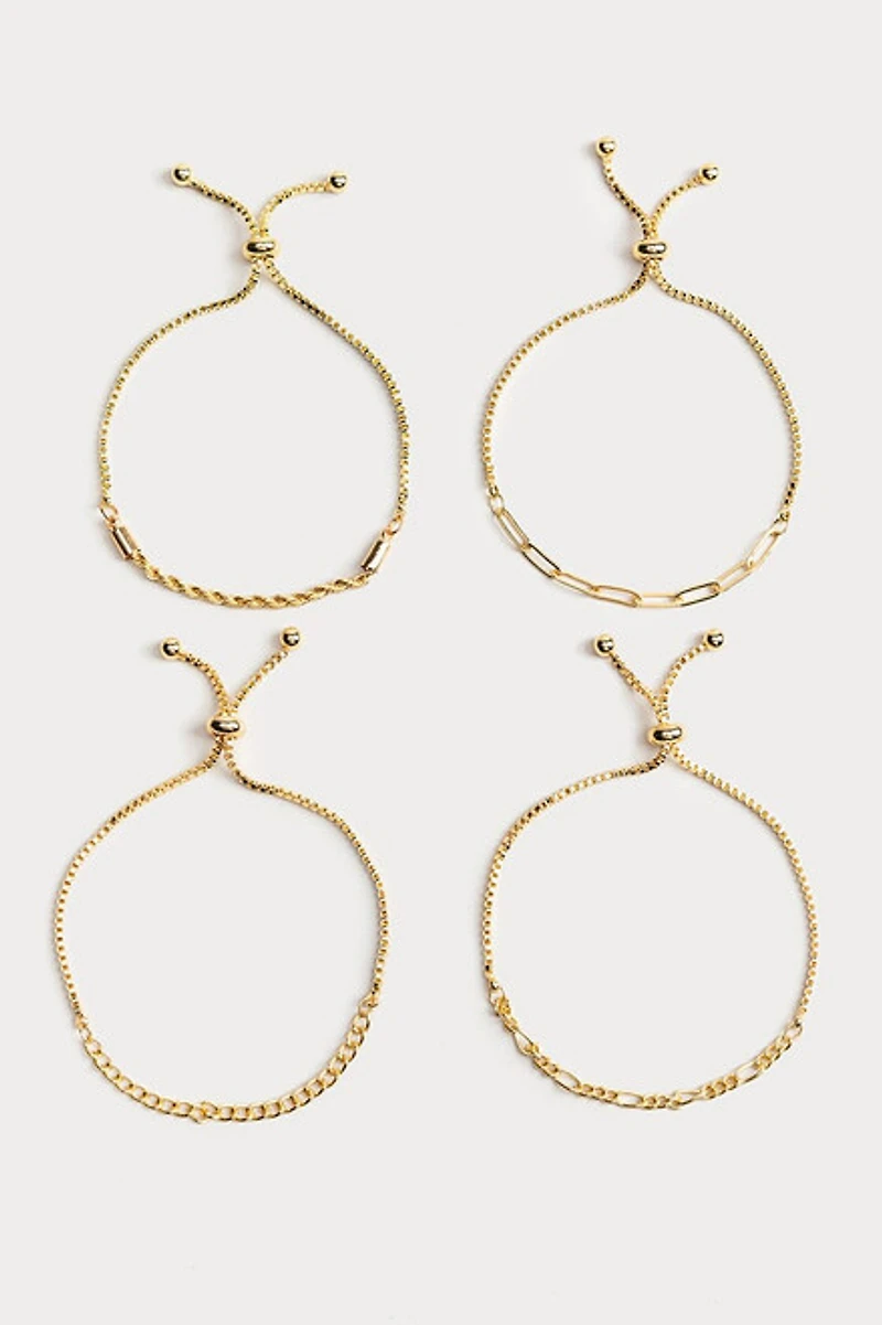 Hello Franki Chain Basics Bracelet Set for girls