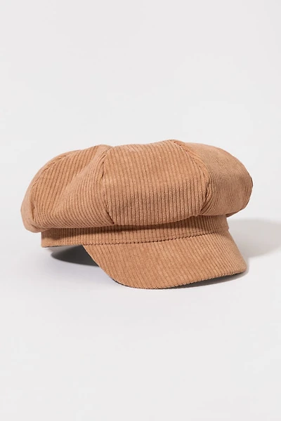 Wanda Corduroy Cabbie Style Cap
