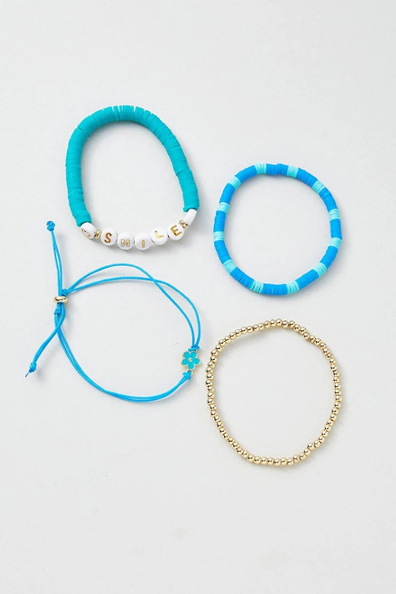 Hello Franki Blue Smile Braclet Set for girls