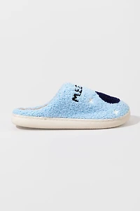 Meet Me At Midnight Fuzzy Slippers