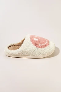 Jessie Smiley Fuzzy Slippers