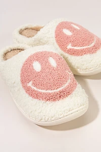 Jessie Smiley Fuzzy Slippers
