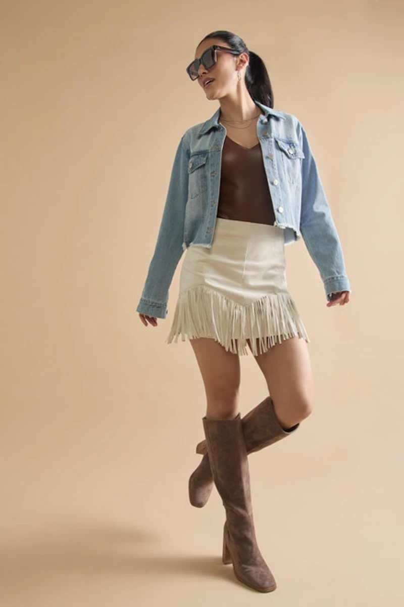 Janine Vegan Leather Bodysuit