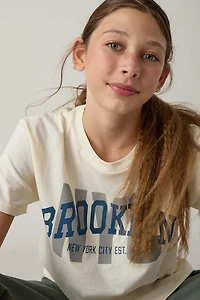 Hello Franki Brooklyn Ny T-Shirt for Girls