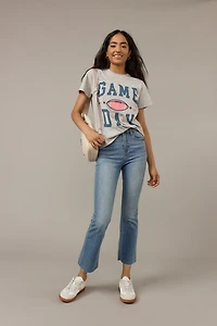 Game Day Football Graphic Crewneck Tee
