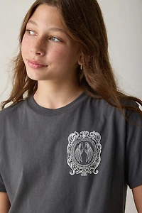 Hello Franki Angel Wing Chest Hit Crop T for Girls