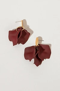 Lucy Matter Petal Cluster Drop Earrings
