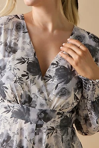 Lillie Floral Tiered Romper