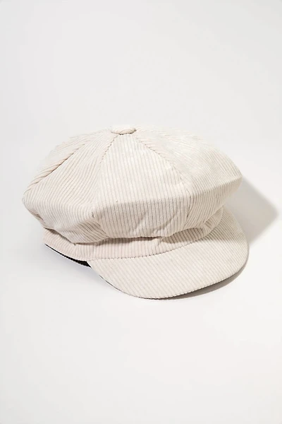 Tanisha Corduroy Pattern Cabbie Hat