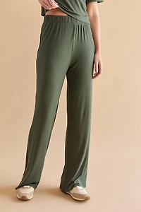 Julia Wide Leg And Short Sleeve Lounge Set