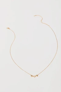 Kara Small Crystal Pendant Necklace