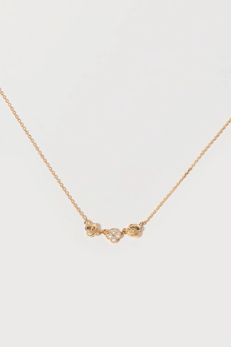 Kara Small Crystal Pendant Necklace