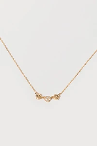 Kara Small Crystal Pendant Necklace
