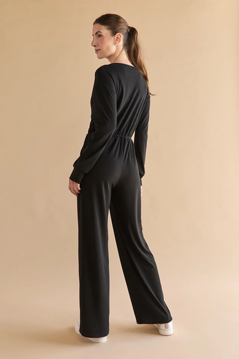 Faye Rib Knit Onesie Jumpsuit