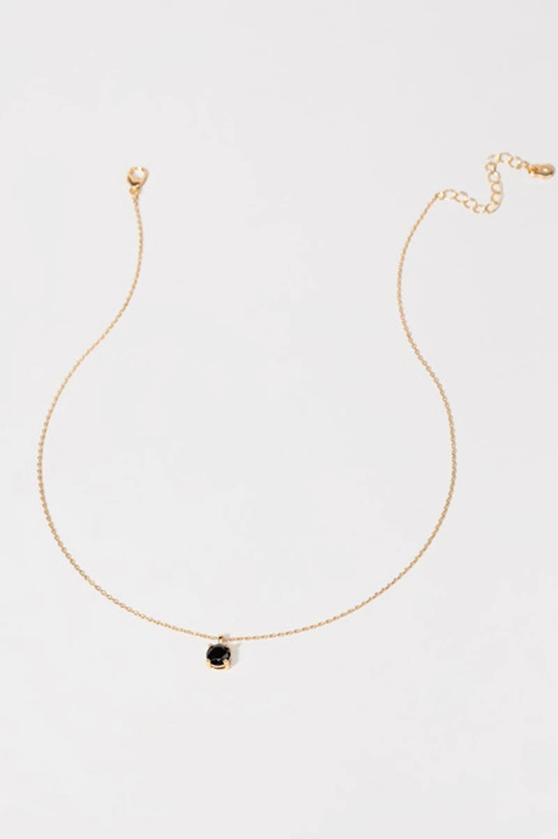 Reputation Era Crystal Pendant Carded Necklace
