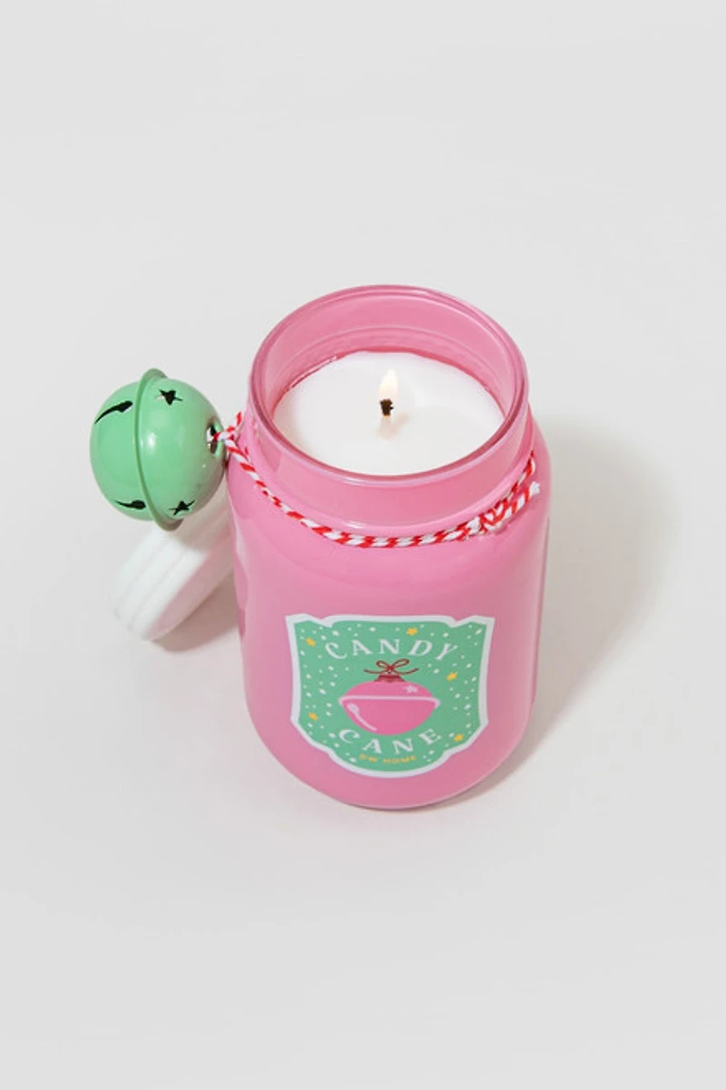 DW Home Jingle Candy Cain 13.5oz Scented Candle Jar