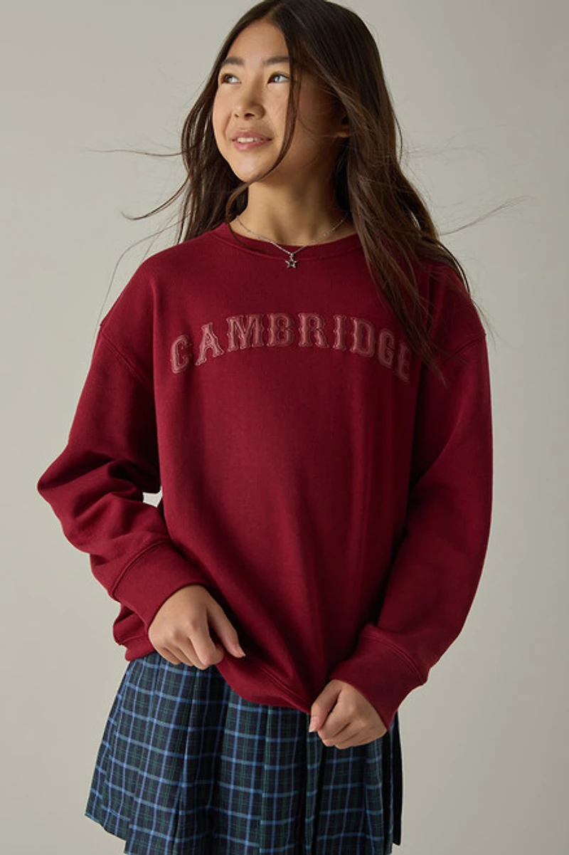 Hello Franki Cambridge Sweatshirt for girls