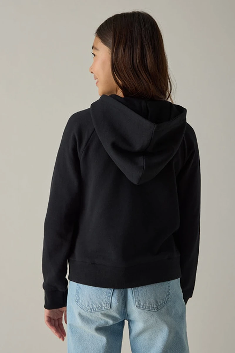 Hello Franki Zip Up Pullover for girls