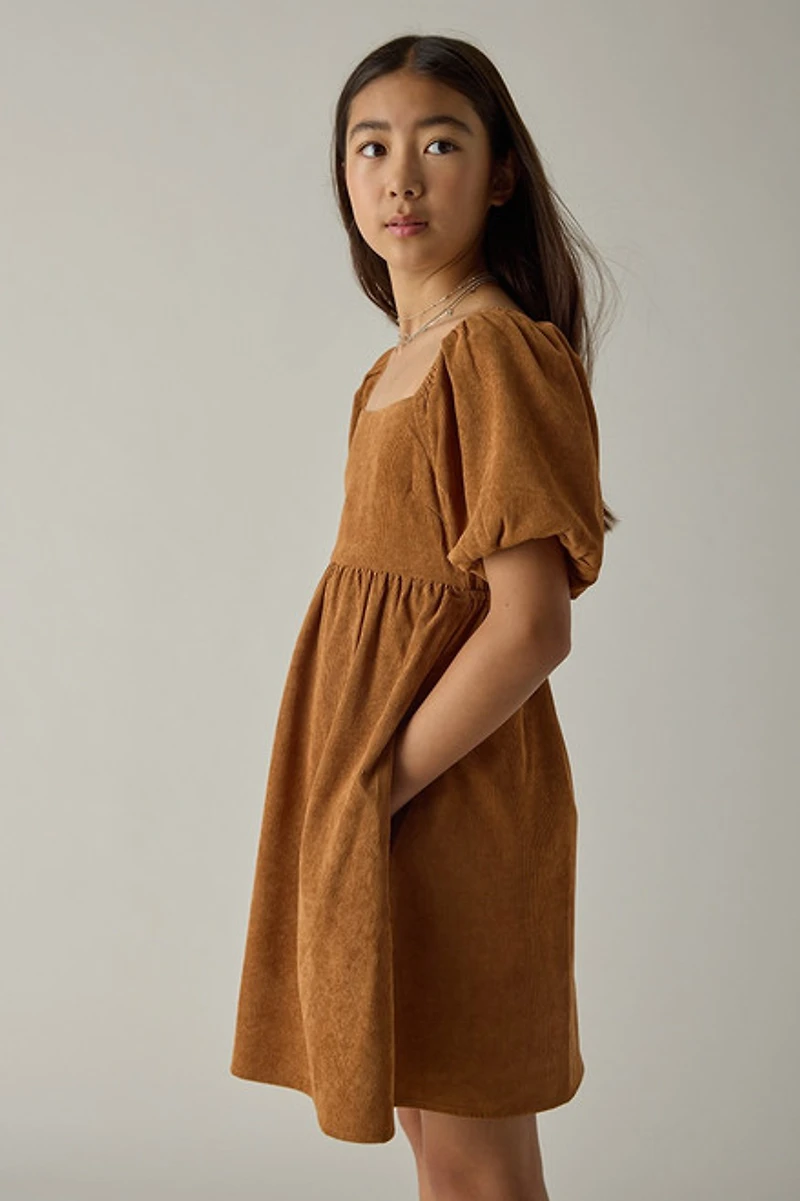 Hello Franki Puff Shoulder Mini Dress for girls