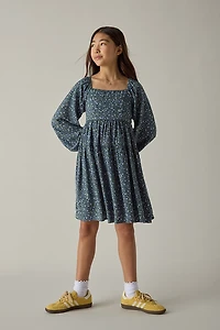 Hello Franki Long Sleeve Floral Dress for girls