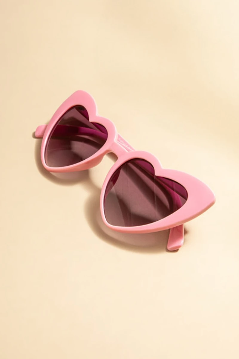 Sara Heart Shaped Sunglasses