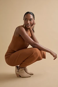 Marianne Ribbed Fitted Skirt
