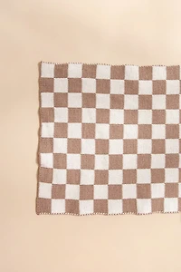 Shelly Two Tone Checkered Scarf