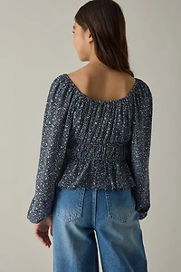 Hello Franki Floral Boho Blouse for girls