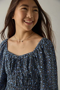Hello Franki Floral Boho Blouse for girls