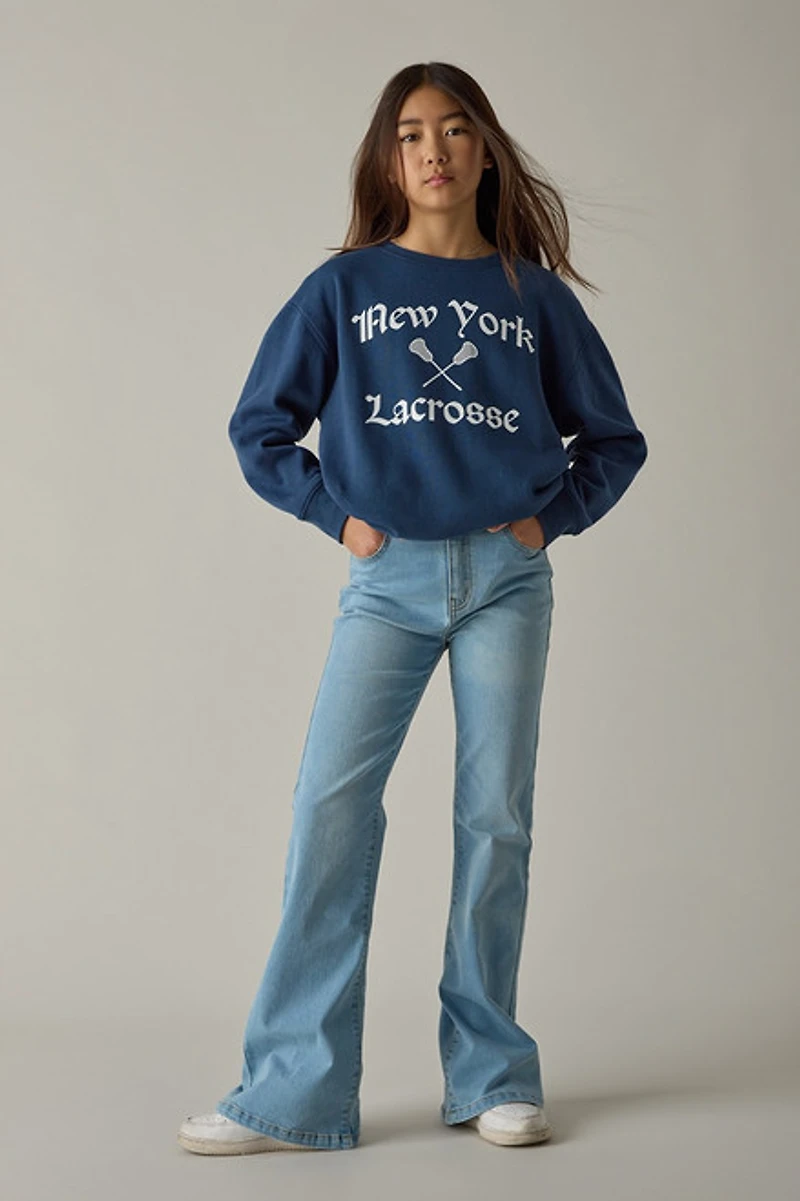 Hello Franki New York Lacrosse Sweatshirt for girls